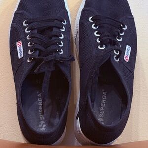 Superga Black COTU Classic Sz EU 39 / US 8.5